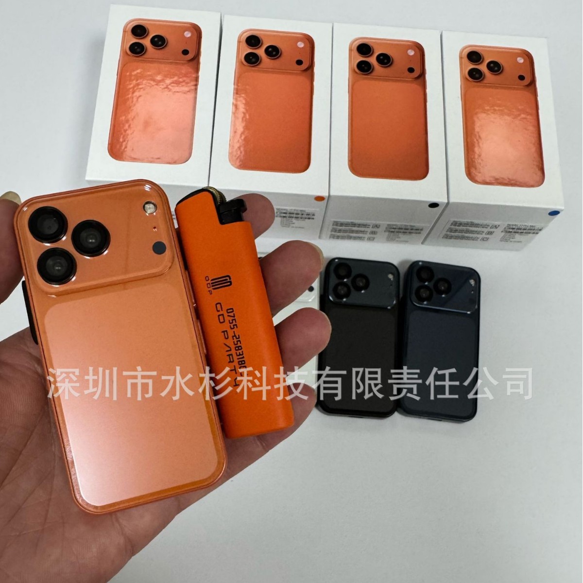 Cross-Border Mobile Phone New Model Mini 17Promax Smart Dual-Sim Mini Phone Touch Screen Android 3g Small Phone Hot Model