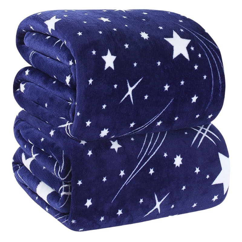 Manta de franela manta de estudiante hoja de cama regalo de comercio exterior al por mayor entrega de una sola pieza Transmisión en vivo Venta caliente