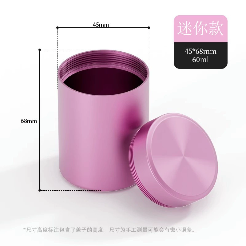 Metal handheld tea for traveling, big small box