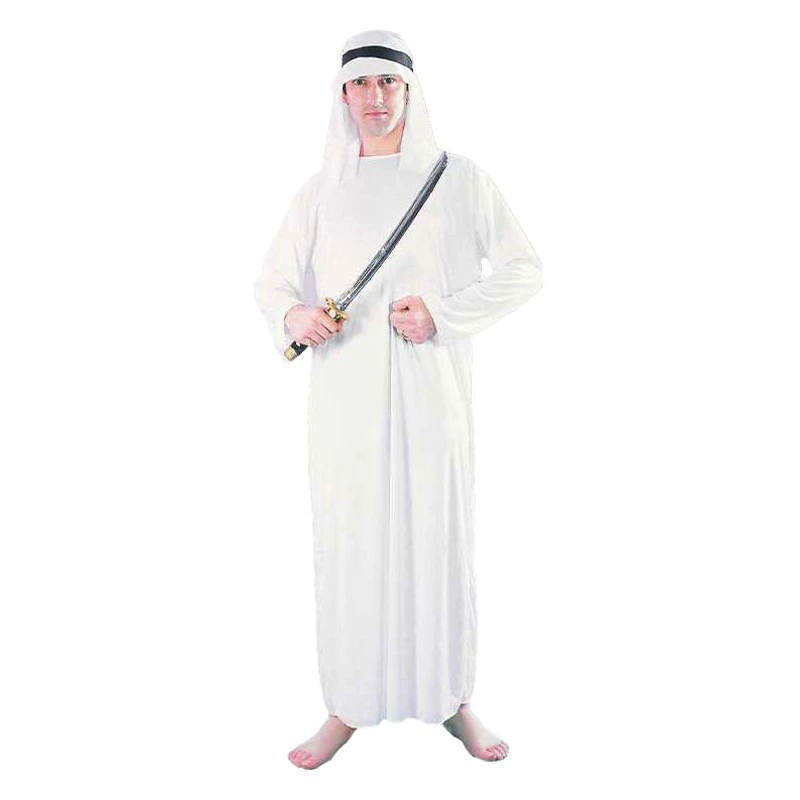 Взрослый мужской арабский костюм Хэллоуин косплей маскарад ролевая игра Ближний Восток шоу одежда