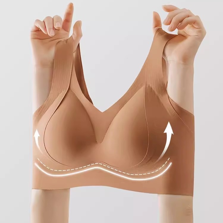 Original mm Large Size Anti-Sagging Intimates for Women, Thin Breast-Retracting Correction and Adjustment Anti-Expansion Bra, Large Cup Bra