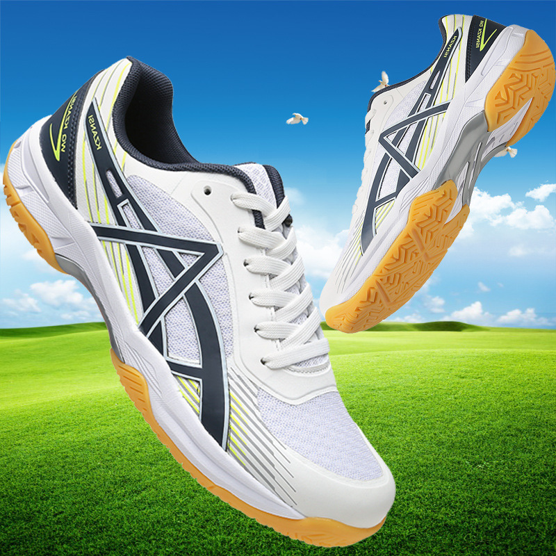 Professional Volleyball Shoes Women's Summer Breathable Non-slip Sports Students Special Sports Tennis Shoes Practical Badminton Shoes Men's