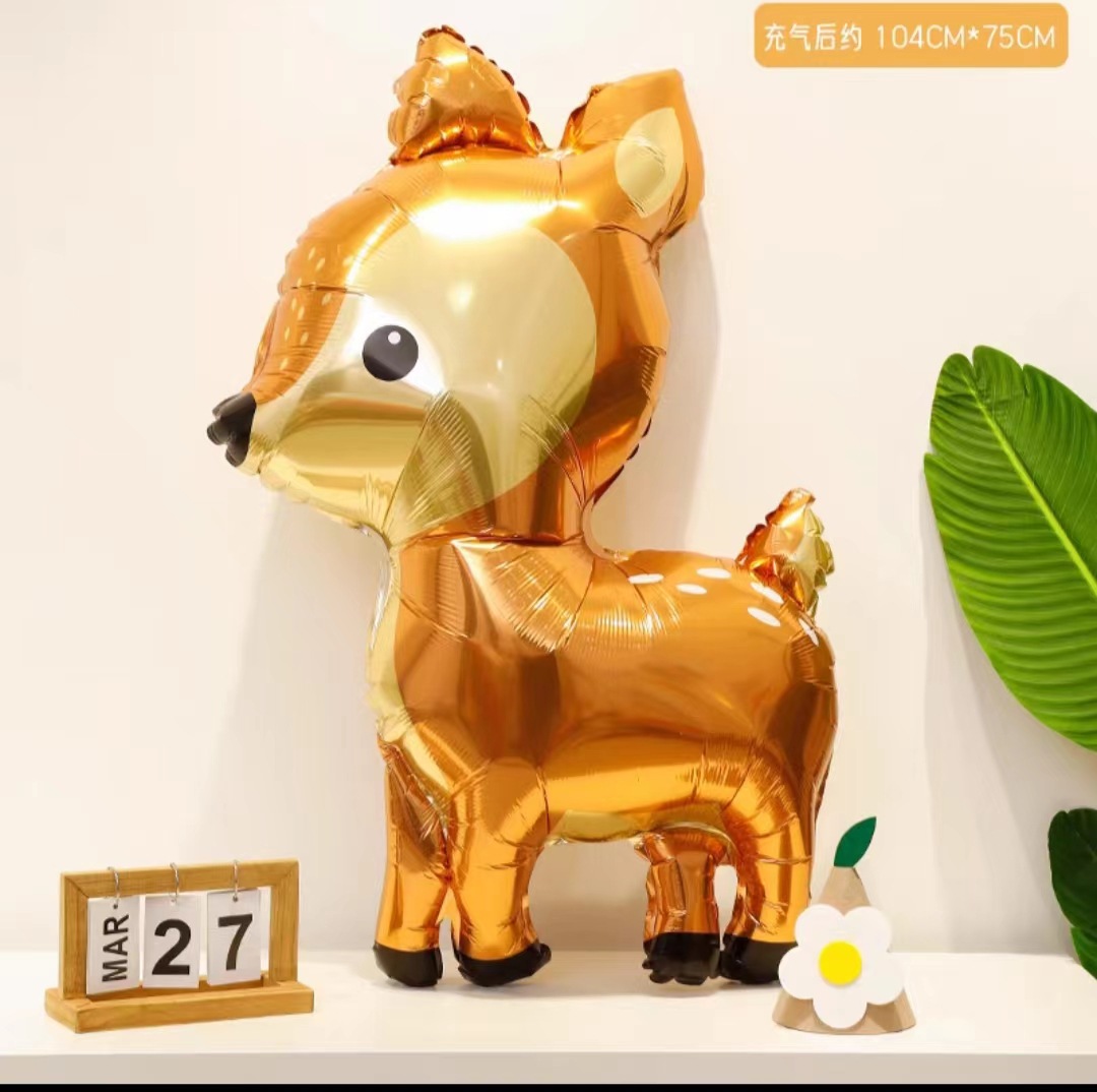 Decoración de cumpleaños para bebés con temática de regreso a clases, globos de animales de dibujos animados, diseño de fiesta infantil, sesión de fotos, jirafa, elefante