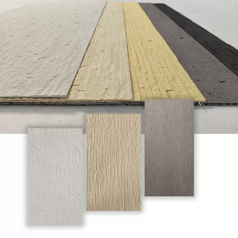 软瓷流水石清水石岁月痕内外墙装饰软质石材建筑装修材料柔性石材