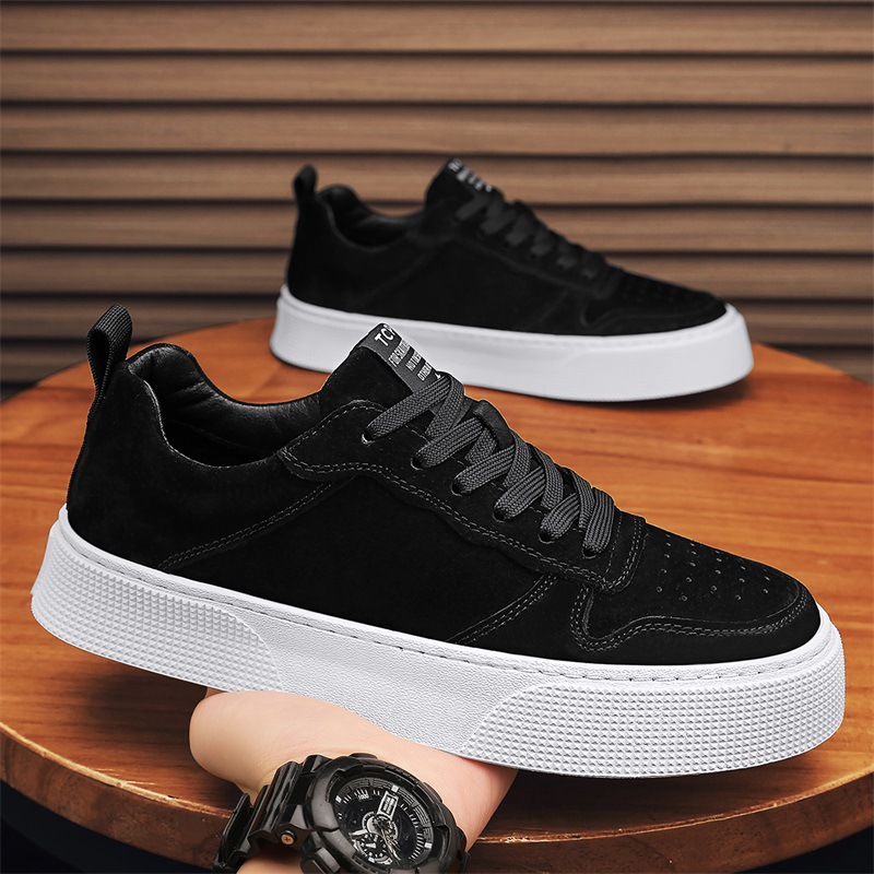 Zapatillas de hombre nuevas de verano con suela gruesa, suela blanda, transpirables, cómodas, informales, modernas y versátiles, zapatos de hombre sencillos al por mayor