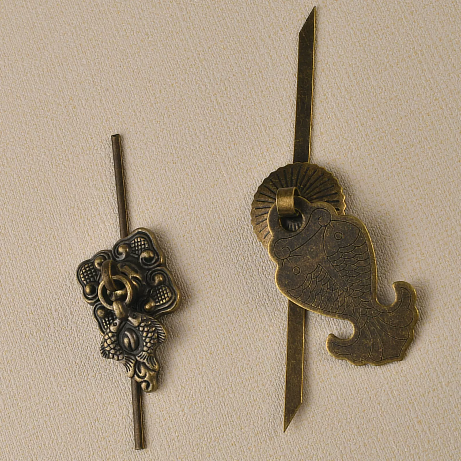 金色菊花拉手带针拉环拉手茶叶罐拉手防古家具拉手茶桌抽屉拉手