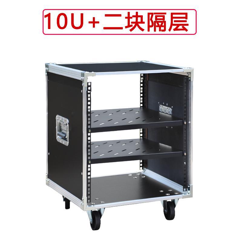 Gabinete 10U + 2 compartimentos (altura total 60CM)