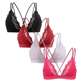 女士三角裤;女士丁字裤;无钢圈文胸