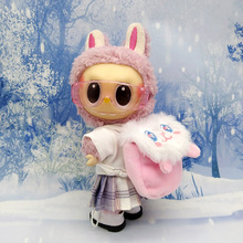 厂家手工毛绒娃娃棉花娃掌萌狗布拉娃6分娃娃背包30厘米bjd娃包包