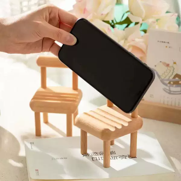 Neutral Small Stool Mobile Phone Holder Desktop Lazy New Mobile Phone Holder Student Dormitory Cute Multi-Functional Home