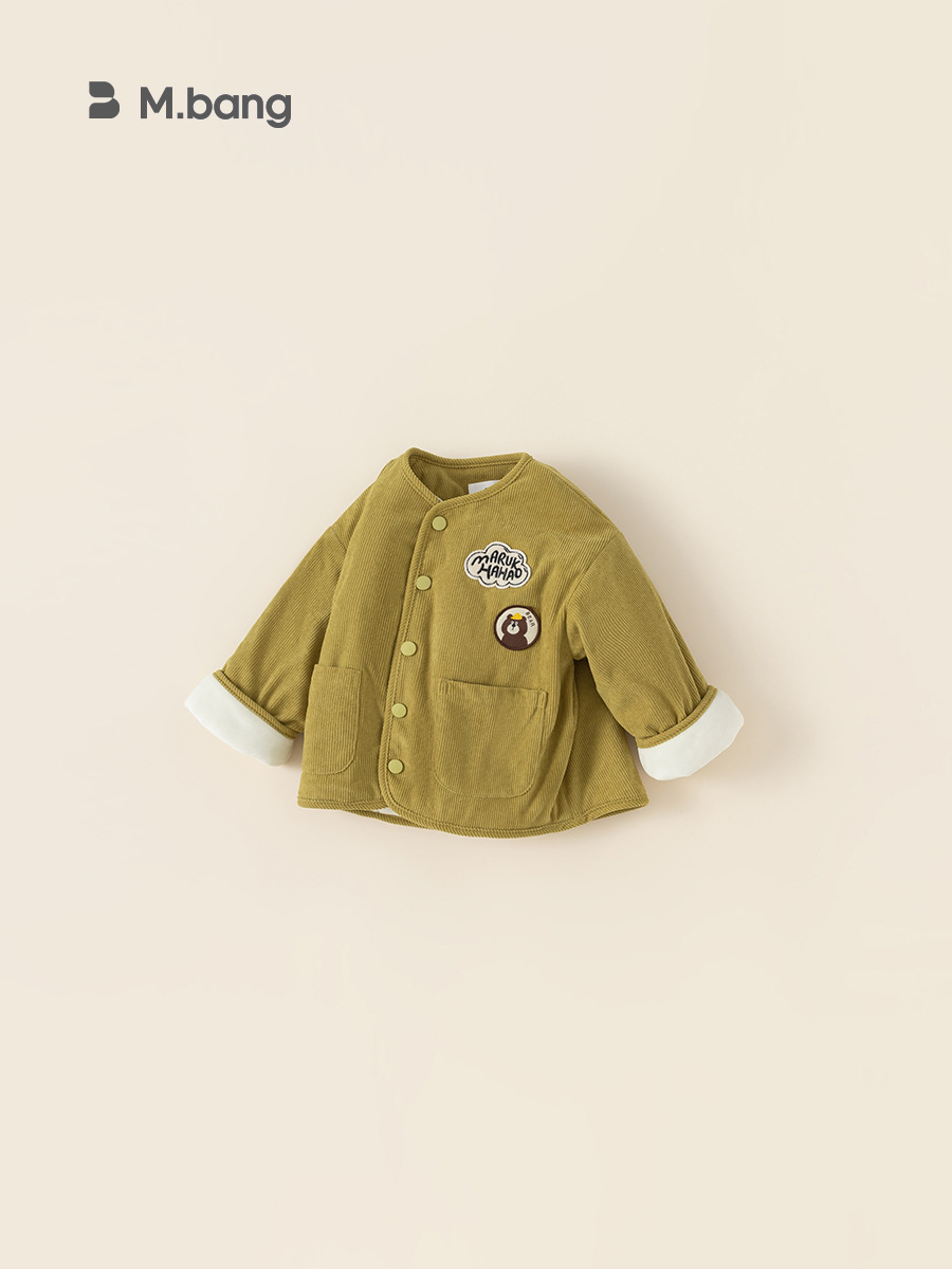 Babycity ropa acolchada de algodón para niños de estilo coreano lindo oso estándar abrigo de invierno ropa acolchada de algodón caliente DY83114