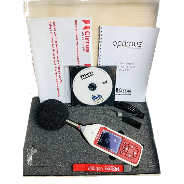 Многофункциональный тестер шума British Cirrus Senna Optimus CR1720 с функцией записи данных