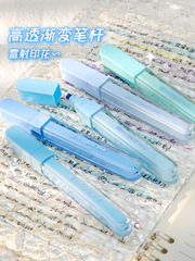 Icicle Flash! Fluorescent Marking Pen Student Use Highlighter Colored Highlighting Notebooks Fluorescent Handwritten Diary Pen