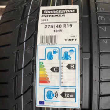 普利司通轮胎 BRIDGESTONE 275/40R19 后轮RFT轿车轮胎