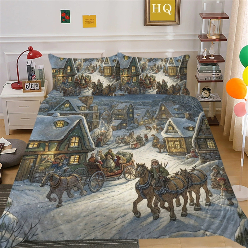 (Cross-border trading), duvet cover, pillowcase, ebay, 3D, polyester