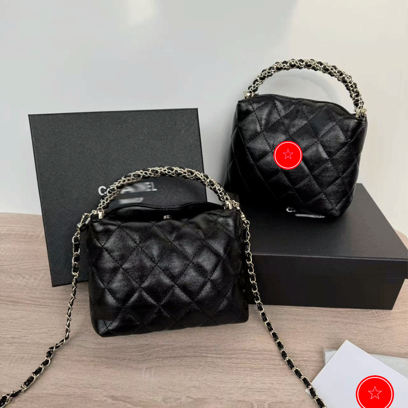 Vintage Braided Handle Quilted Lunchbox Bag Chanel Gift Modified Chain Crossbody Mini Handbag Crossbody Bag Vintage Braided Handle Quilted Lunchbox Bag Chanel Gift Modified Chain Crossbody Mini Handbag Crossbody Bag