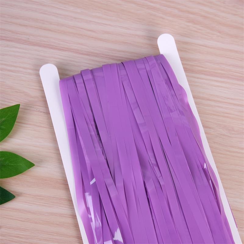 Macaron cortina de lluvia Aliexpress decoración de la escena de la fiesta cortina de la ceremonia de boda cinta