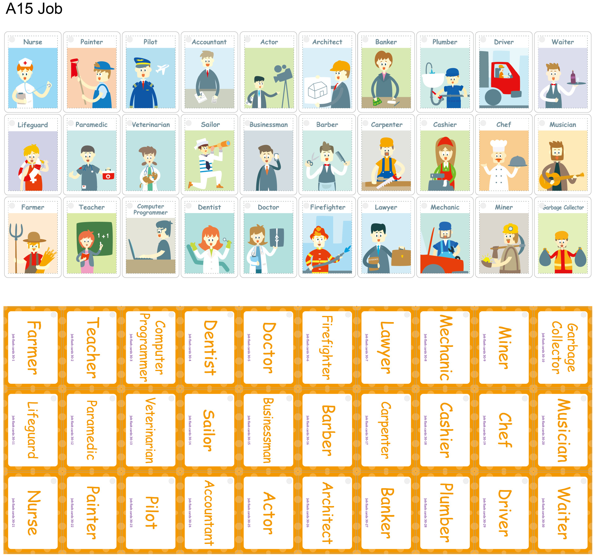 现货跨境儿童早教英语学习闪卡flash cards形状动物颜色水果职业A-阿里巴巴
