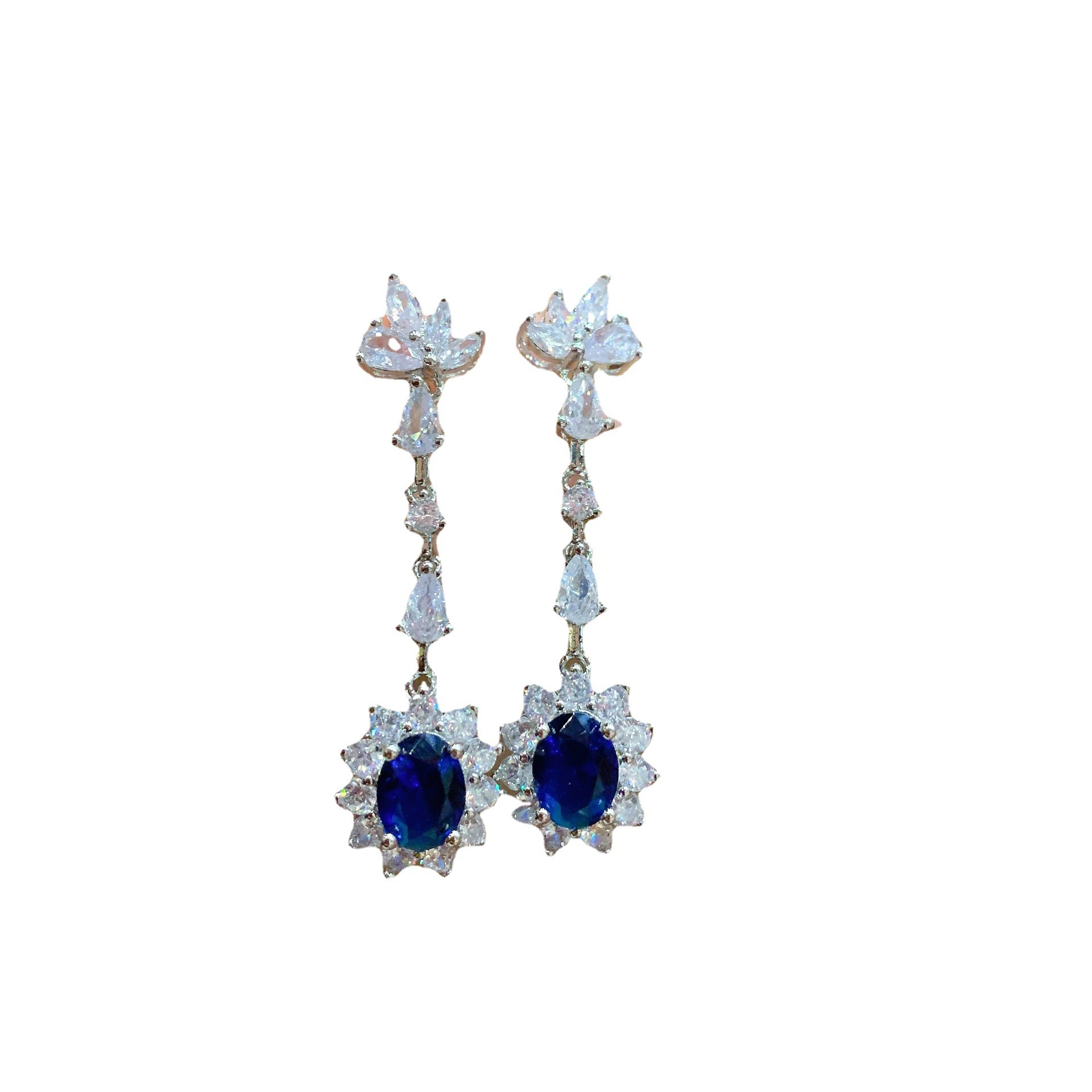 Украшения Живые Взрывные Распродажи Caibao Simulation Lottery Micro Fresh Fresh Earrings Earrings Main Stone 6*8