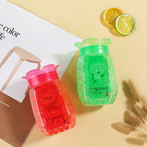 Household fragrance beads toilet fragrance air fragrance fragrance beads transparent deodorization crystal fragrance beads fragrance fragrance fragrance