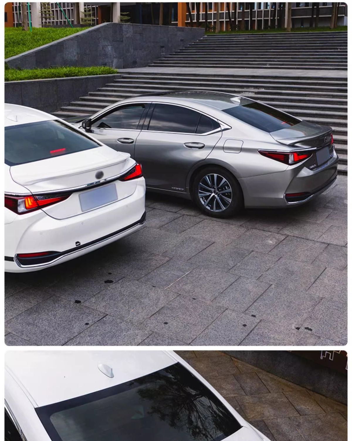 Suitable for Lexus ES200 tail ES260ES300h modification high-end sports tail accessories decoration