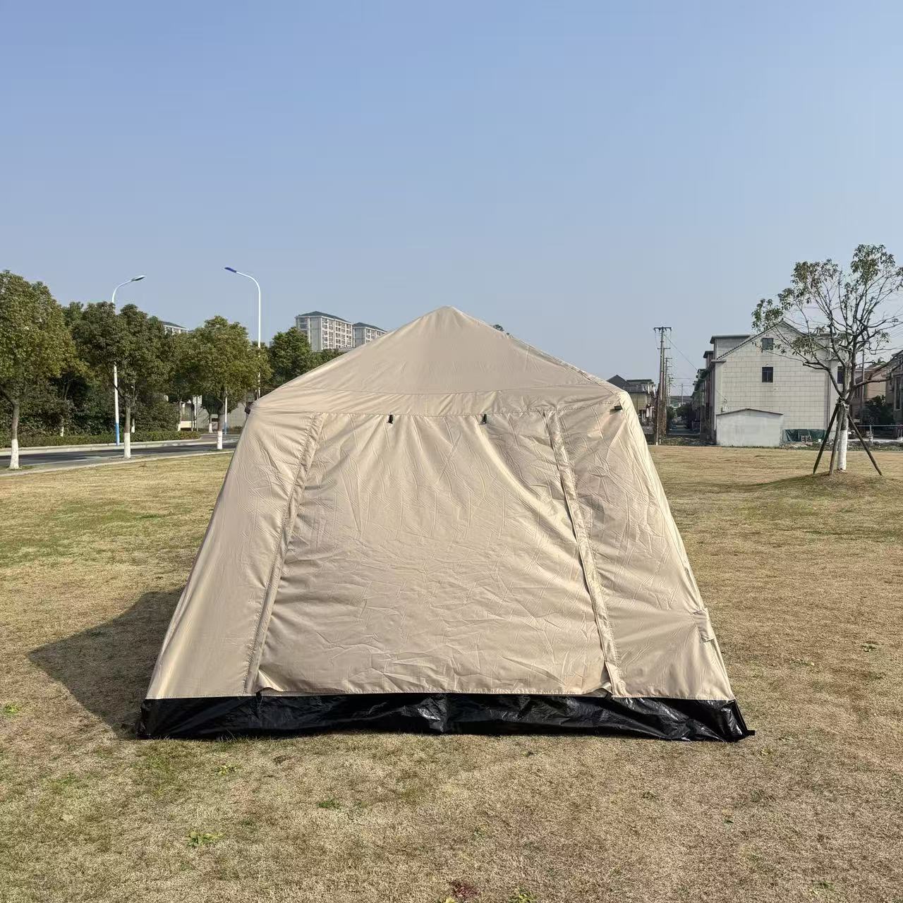 Inflatable Car Rear Tent for Self-Driving Camping, Rear Extension Tent for Overnight Use, Rainproof Suv Car-Mounted Expansion Tent