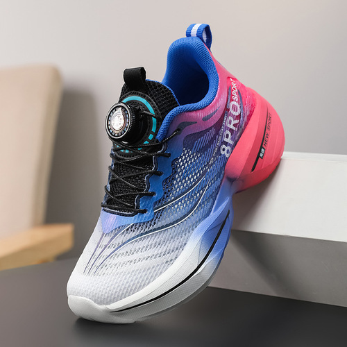 Children's Running Shoes Red Rabbit New Summer Shock Absorbing Training Basketball Shoes Mesh Breathable Sports Shoes Wholesale