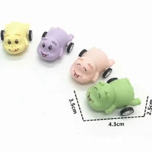 Мини-игрушка с животным и инерционным механизмом подарок