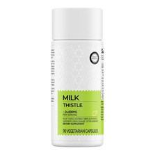 跨境现货MilkThistle奶蓟草胶囊90粒水飞蓟素肝脏养护膳食补充剂