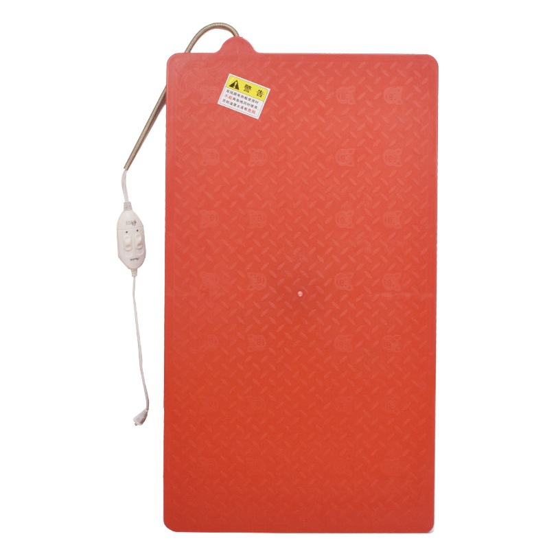 Placa de calefacción eléctrica de acero inoxidable de cerdo placa de calefacción eléctrica de cama de fibra de carbono placa de calefacción veterinaria Placa de aislamiento veterinario