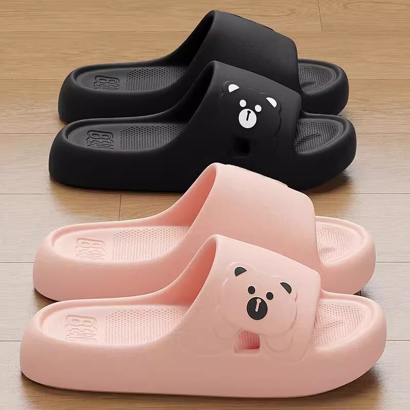 Summer Eva Slippers for Men 2025 New Style Indoor Home Bathroom Bathing Thick-Soled Non-Slip Slippers for Women
