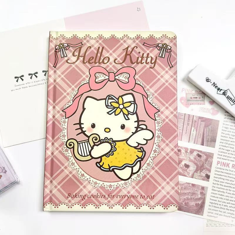 Hello kitty, high quality cute laptop, polyurethane notebook, increased thickness