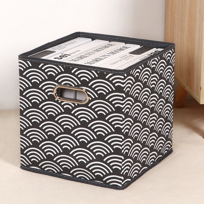 Amazon descubierto caja de almacenamiento de juguete cesta plegable caja de almacenamiento cajón armario caja de almacenamiento al por mayor