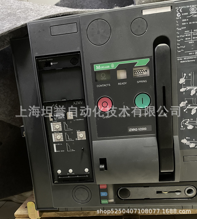 MOELLER空气断路器IZMB1-4-U1000 U1250 U1600 U630 U800全新