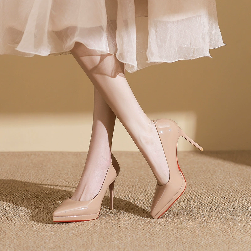 1088-H темпераментные туфли на шпильках