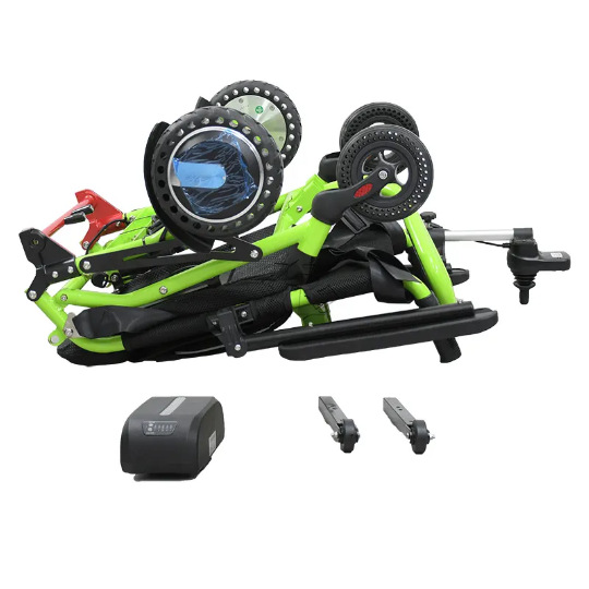 Crawler-Type Folding Stair-Climbing Machine, Detachable Electric Wheelchair, Cross-Border Amazon