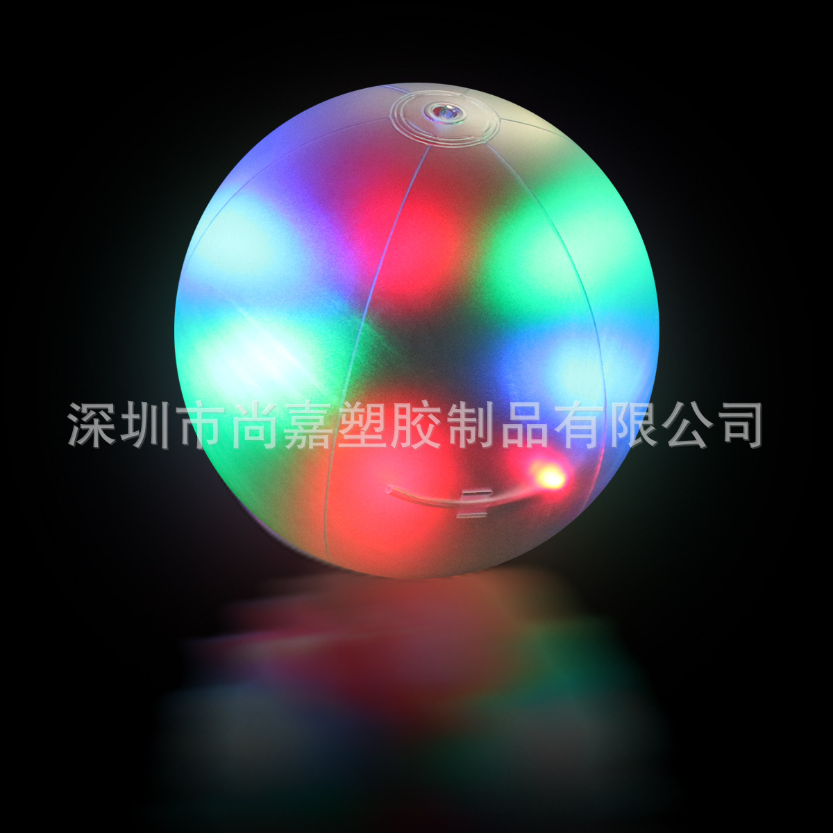 New PVC inflatable cup holder rainbow cloud ice bucket LED light…