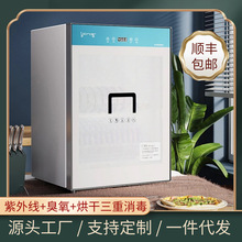 多功能消毒柜家用免擦干小型台式消毒碗柜餐具紫外线热烘干批发