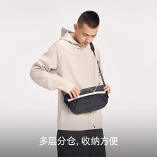 25新款漫游斜挎包男士大容量短途出行单肩包撞色潮流手头收纳胸包