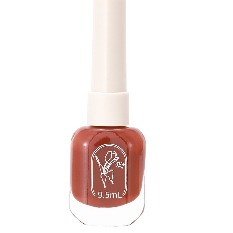 Luqiya new nail polish factory solid color summer durable waterproof non-peeling oily macaroon fruit green wholesale