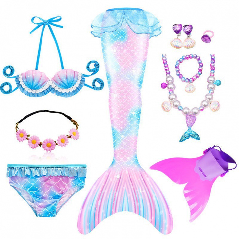 스마트플래시 3종세트 + 오리발 + 헤어 액세서리 + 목걸이 5종세트