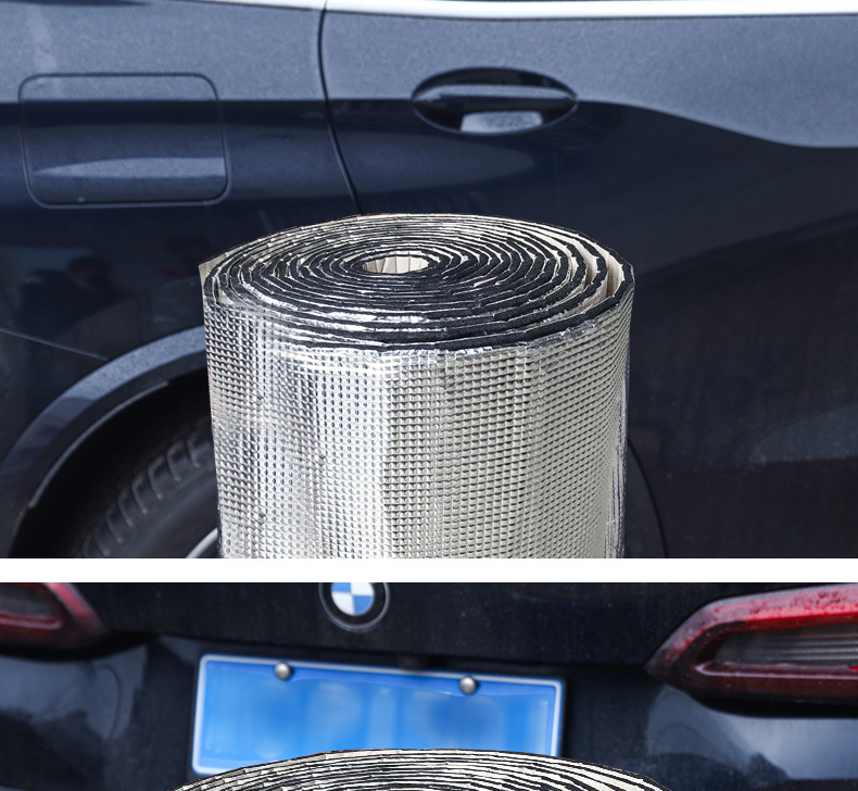 Suitable for Car Hood Self-Adhesive Insulation Cotton Sound Insulation Cotton High Temperature Resistant Fireproof Silencer Super Strong Van
