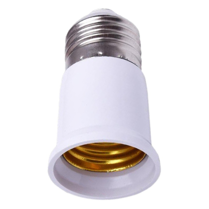 Base de extensión para bombilla LED, adaptador de rosca E27, portalámparas de pared E27, piezas de bombilla al por mayor