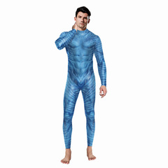 アマゾンの新型映画アバターのコスプレの3dデジタルプリントの連体服の卸売り