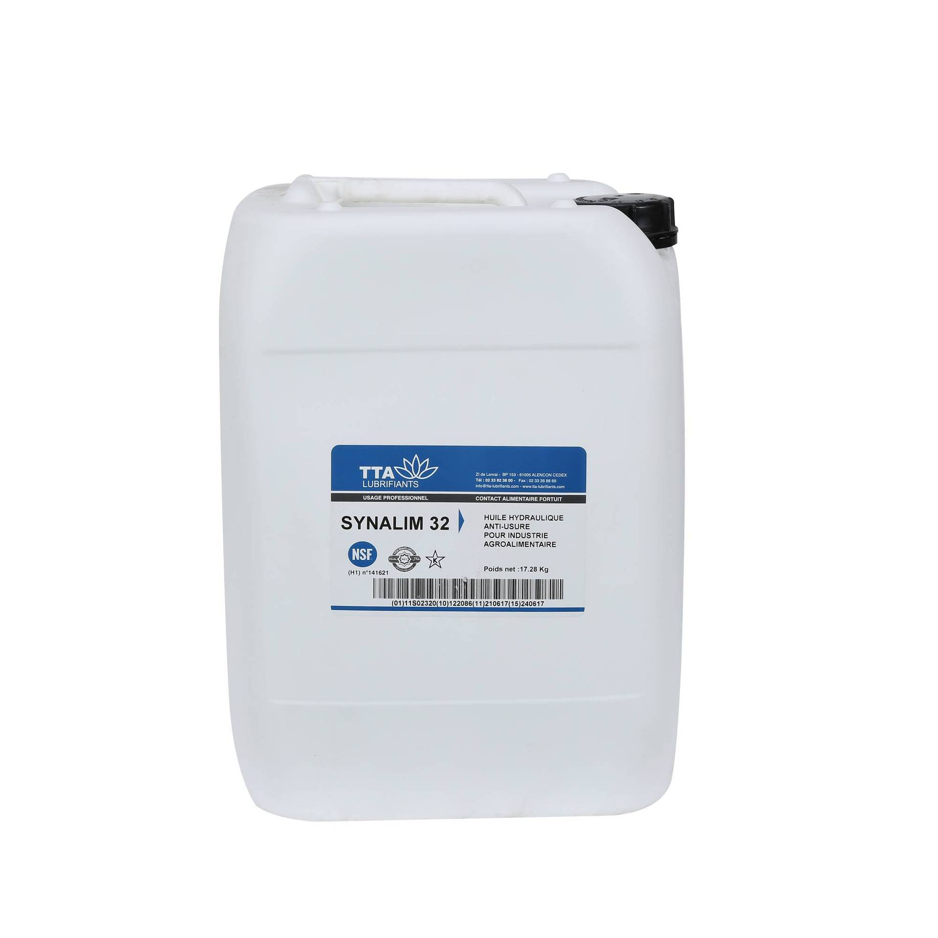 科化食品级润滑油液压油TTA SYNALIM  32 食品级导热油