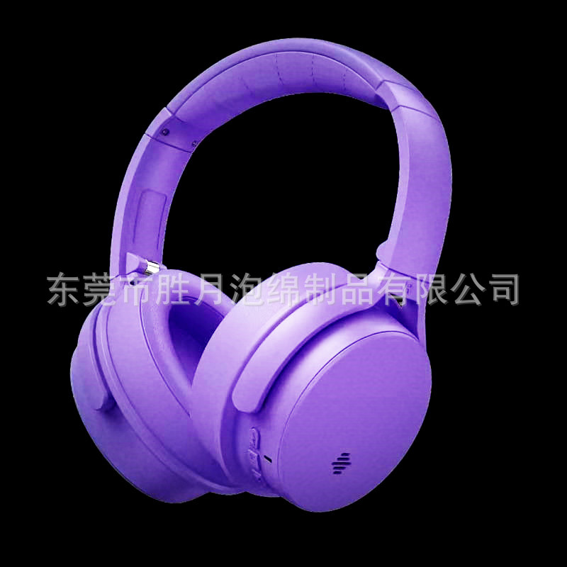 源头直供异形挖孔热压耳机皮耳套 双拼耳机海绵话筒套EVA泡棉订作