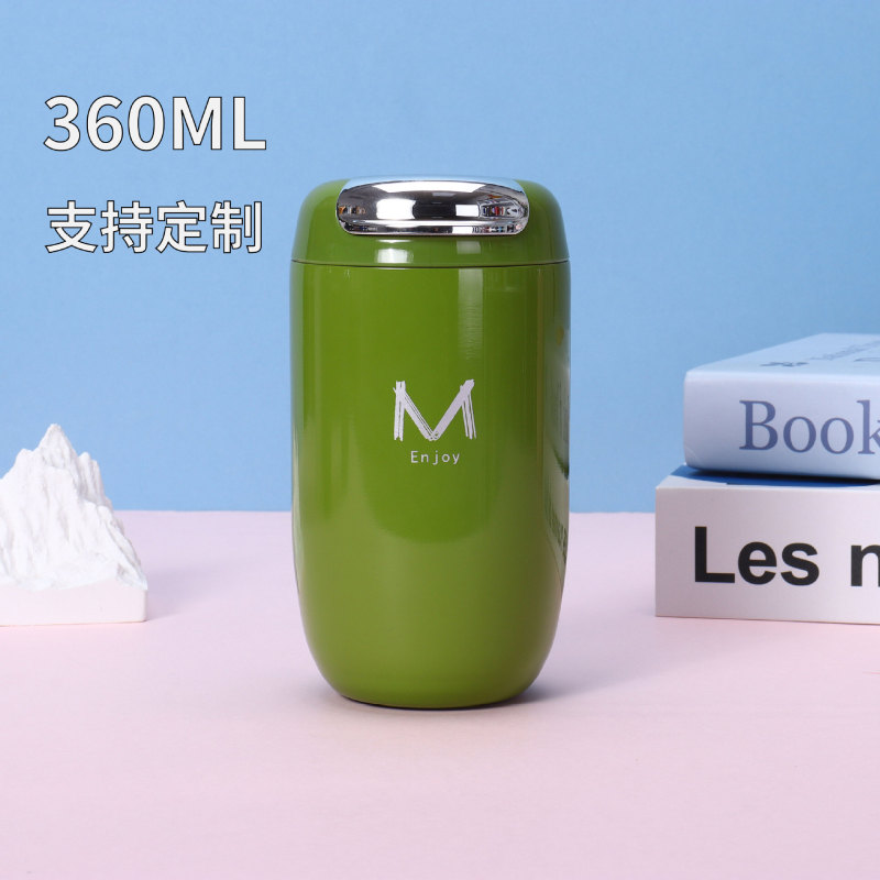 复古亮面鹅蛋咖啡杯轻奢高级感口袋杯316不锈钢保温杯伴手礼水杯|undefined