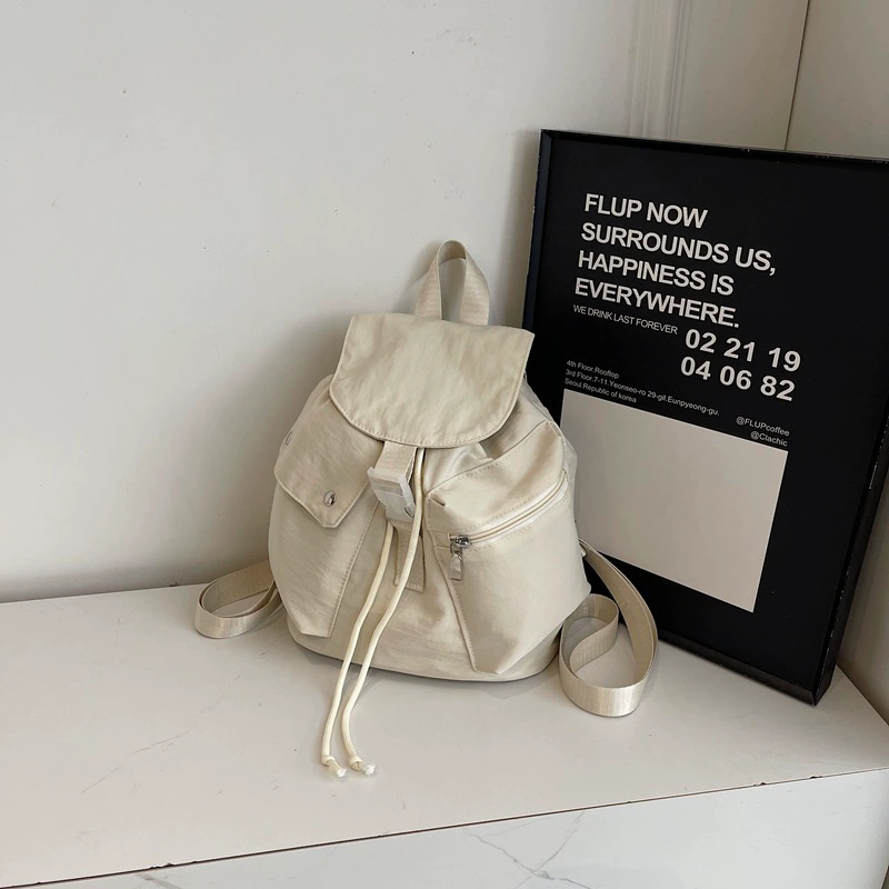 Universal capacious travel bag, shoulder bag, summer backpack for leisure