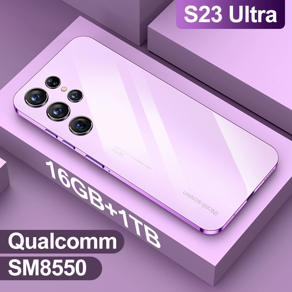Кросс-граница спот мобильный телефон S23ULTRA 16+1ТБ Большая память Android 5G смартфон заводская цена