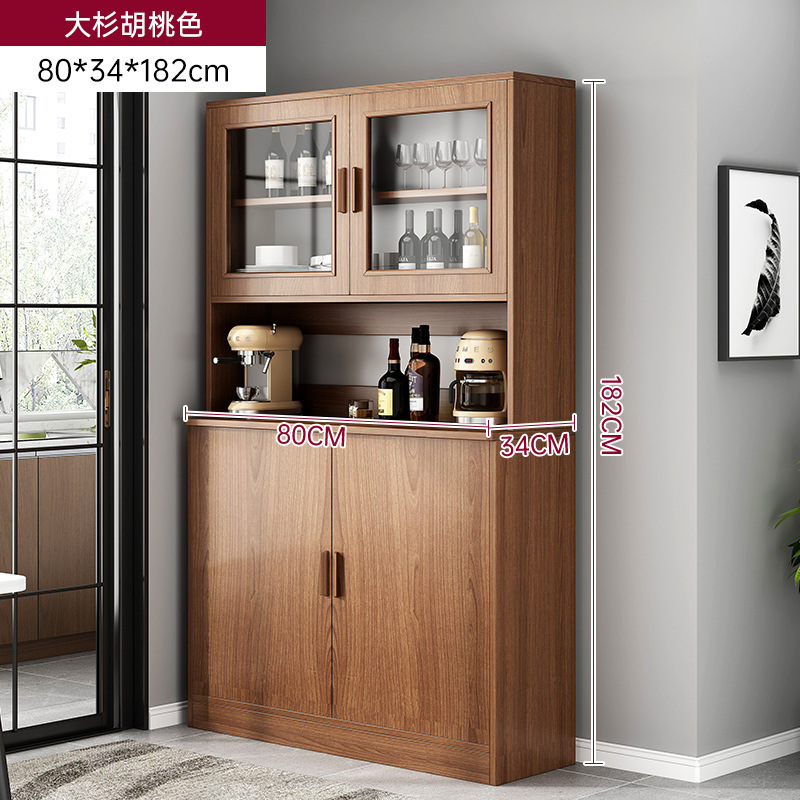 Fábrica de venta directa gabinete de comedor sala de estar contra la pared suelo moderno gabinete de vinos estante de vinos doméstico simple almacenamiento multicapa gabinete de exhibición